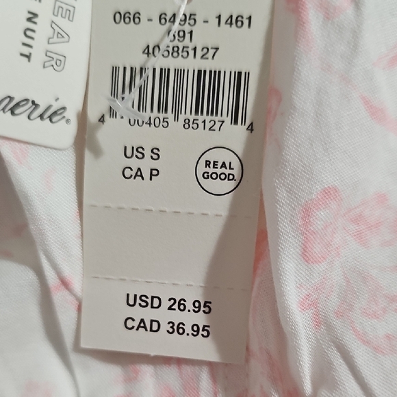 Aerie Pink Floral Poplin Boxers - Picture 4 of 7